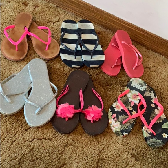 cheap name brand flip flops